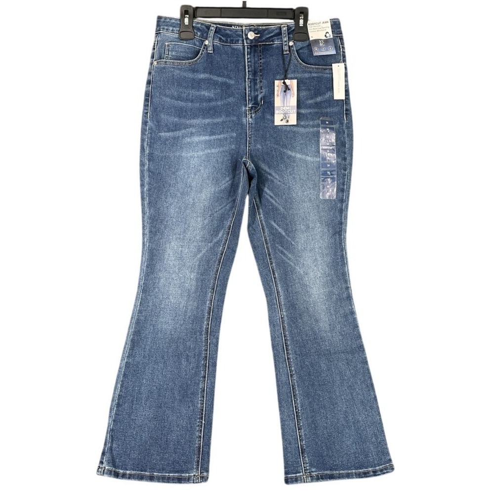 NY&C Jeans Size‎ 16 Bootcut High Waist Contour Waistband Cowgirl Western Chore